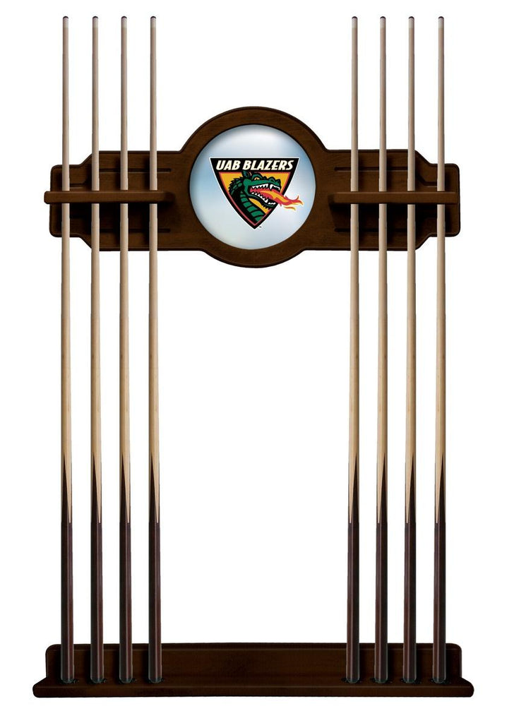 Uab Cue Rack In Navajo Finish