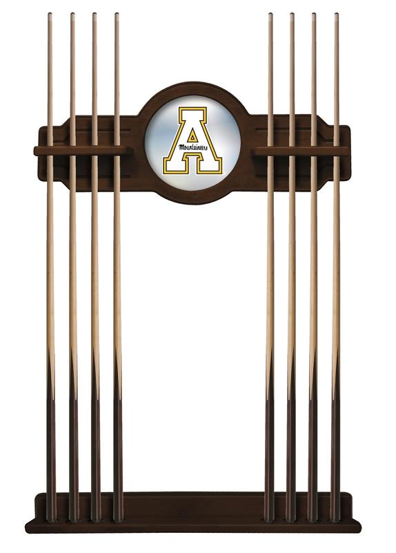 Appalachian State Cue Rack In Navajo Finish