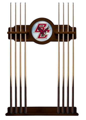 Boston College Cue Rack In Navajo Finish