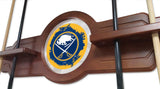 Buffalo Sabres Cue Rack In Chardonnay Finish