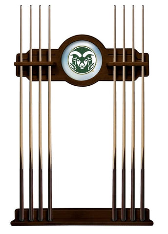 Colorado State Cue Rack In Navajo Finish