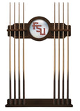 Florida State (script) Cue Rack In Navajo Finish