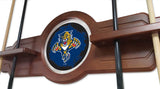 Florida Panthers Cue Rack In Chardonnay Finish