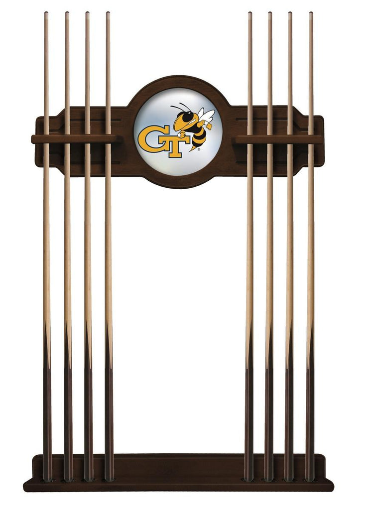 Georgia Tech Cue Rack In Navajo Finish