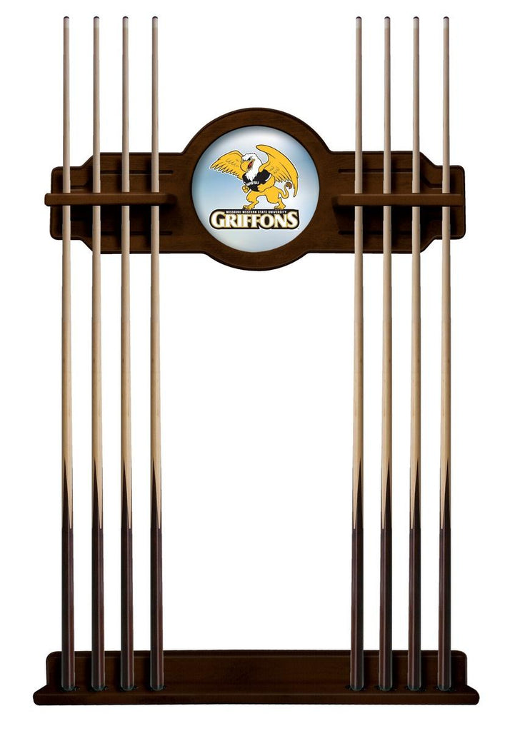 Missouri Western State Cue Rack In Navajo Finish