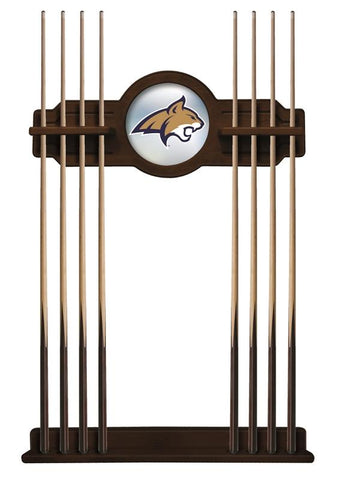 Montana State Cue Rack In Navajo Finish