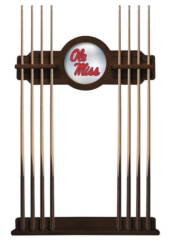 Ole' Miss Cue Rack In Navajo Finish