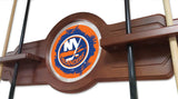 New York Islanders Cue Rack In Chardonnay Finish