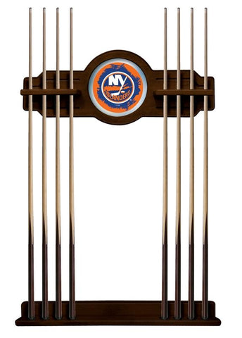 New York Islanders Cue Rack In Chardonnay Finish