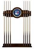 New York Rangers Cue Rack In Chardonnay Finish