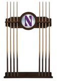 Northwestern Cue Rack In Navajo Finish