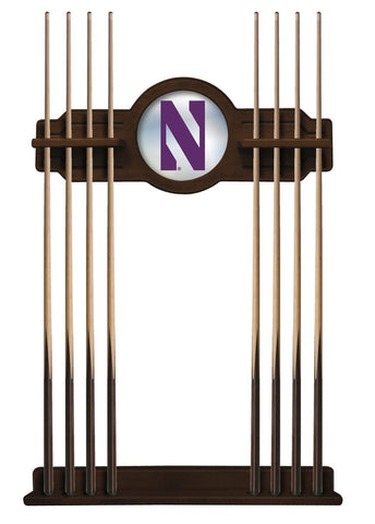 Northwestern Cue Rack In Navajo Finish