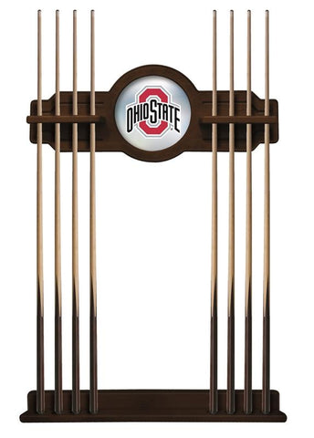 Ohio State Cue Rack In Navajo Finish