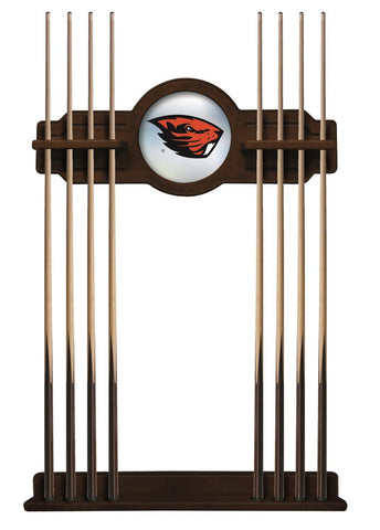 Oregon State Cue Rack In Navajo Finish