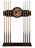 Philadelphia Flyers Cue Rack In Chardonnay Finish