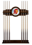 Usc Trojans Cue Rack In Navajo Finish