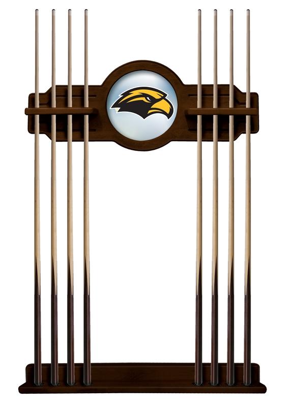 Southern Miss Cue Rack In Navajo Finish