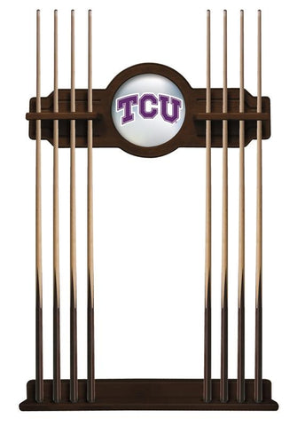 Tcu Cue Rack In Navajo Finish