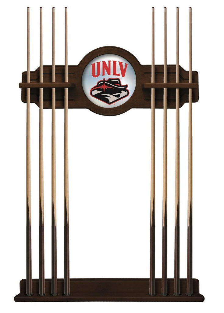 Unlv Cue Rack In Navajo Finish