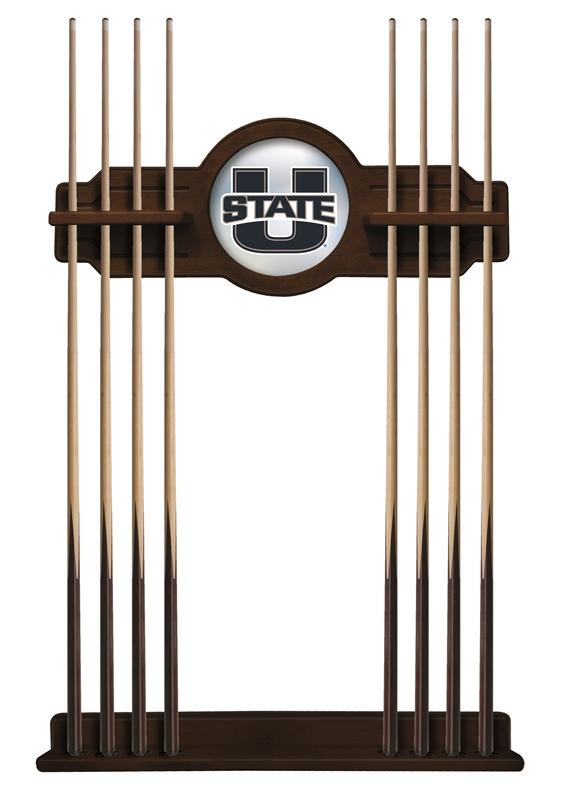 Utah State Cue Rack In Navajo Finish