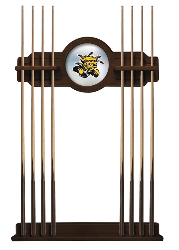 Wichita State Cue Rack In Navajo Finish