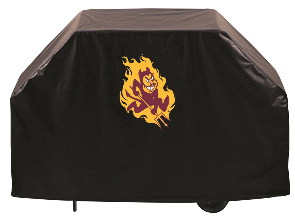 Arizona State Grill Cover With Sparky Logo-60"