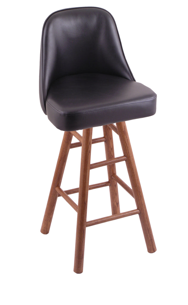 Grizzly Bar Stool In Oak With Medium Finish