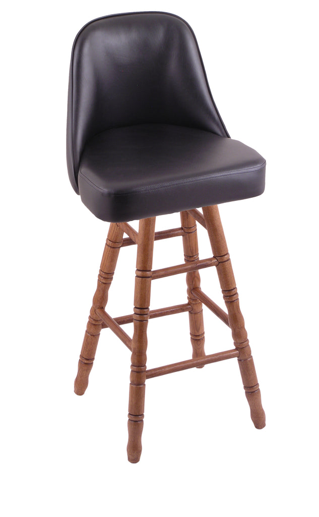 Grizzly Bar Stool In Oak With Medium Finish