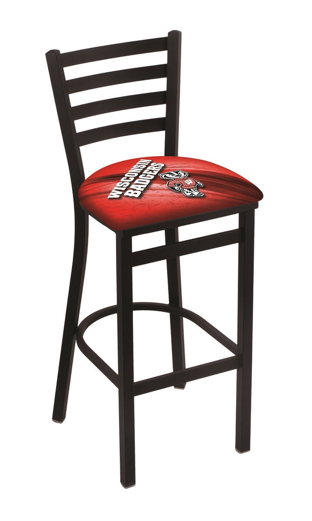 Wisconsin "badger" Counter Stool