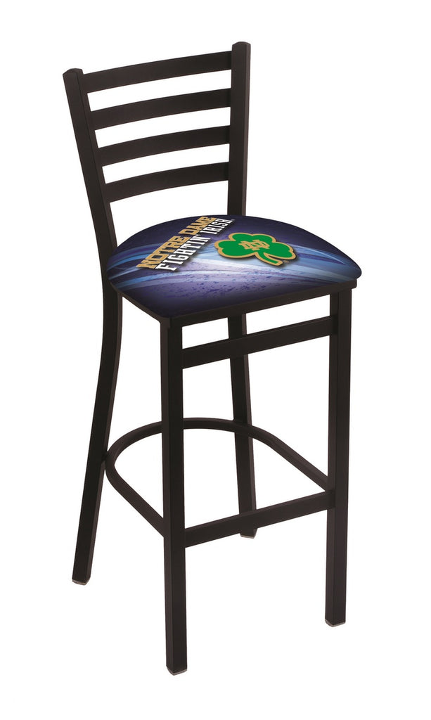 Notre Dame (shamrock) Bar Stool