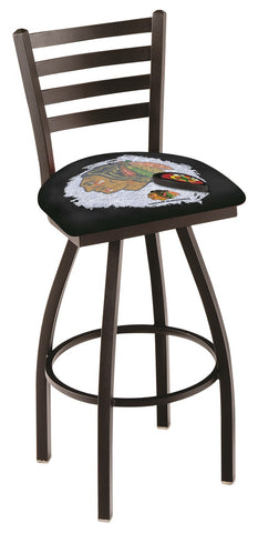 Chicago Blackhawks Bar Stool W-black Background