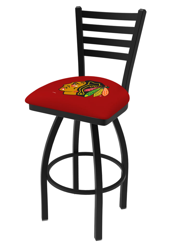 Chicago Blackhawks Bar Stool W-red Background