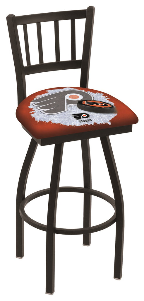 Philadelphia Flyers Bar Stool W-orange Background