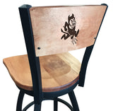 Arizona State Bar Stool With Sparky Logo