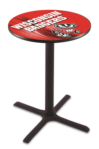 Wisconsin "badger" Pub Table