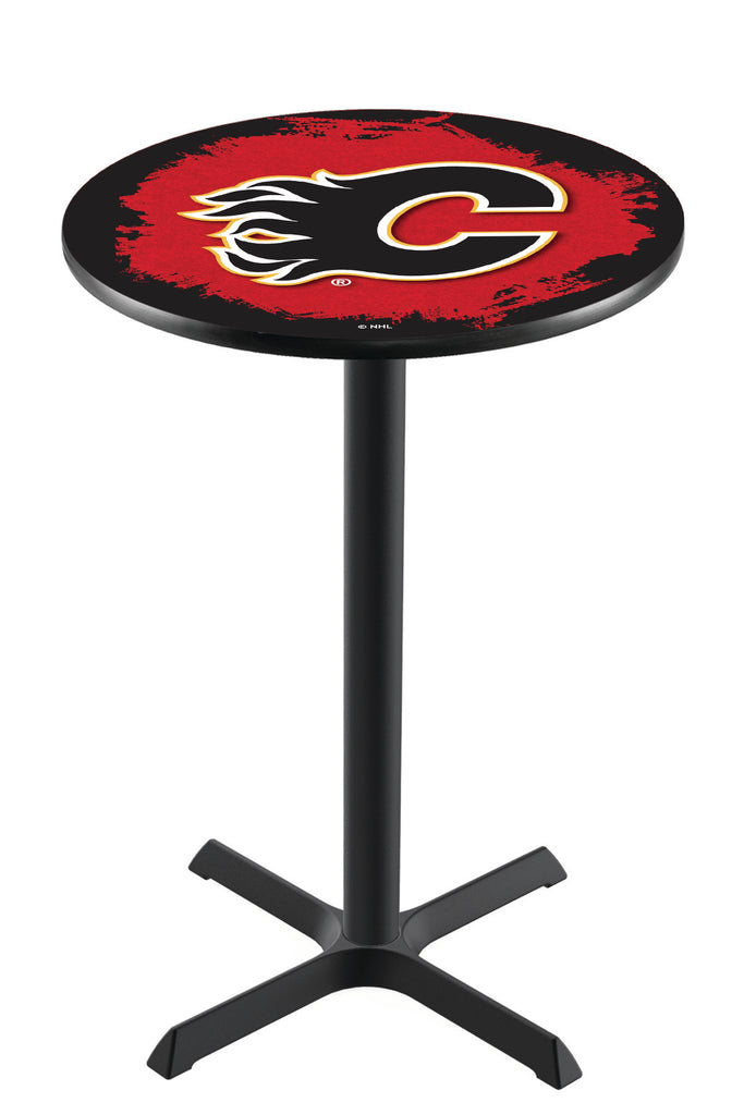 Calgary Flames Pub Table