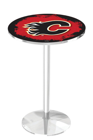 Calgary Flames Pub Table