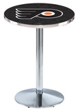 Philadelphia Flyers Pub Table W-black Background