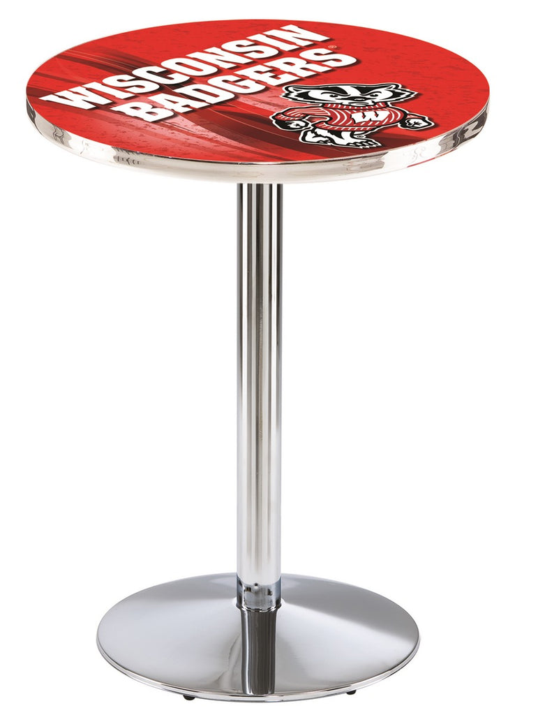 Wisconsin "badger" Pub Table