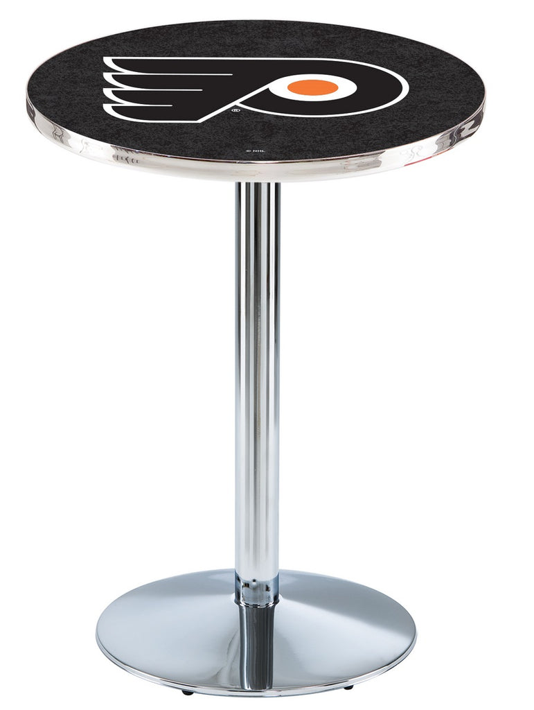 Philadelphia Flyers Pub Table W-black Background