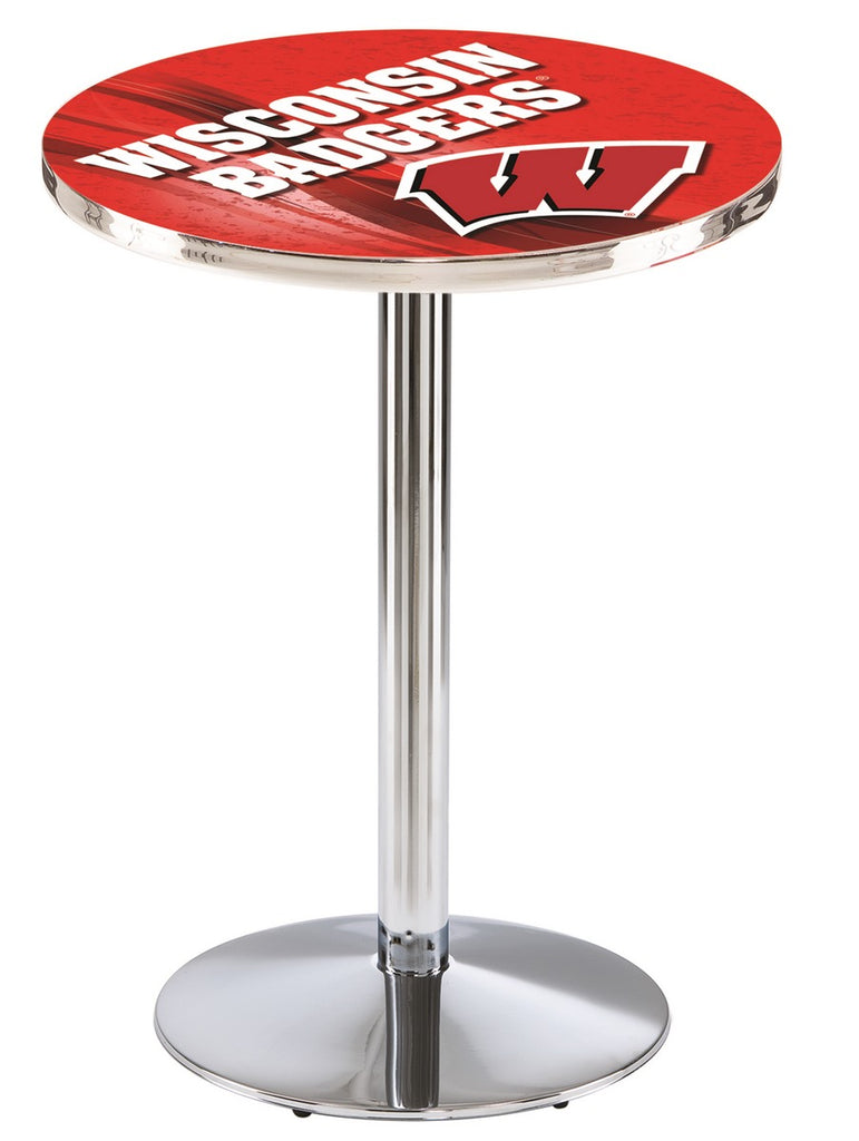 Wisconsin "w" Pub Table