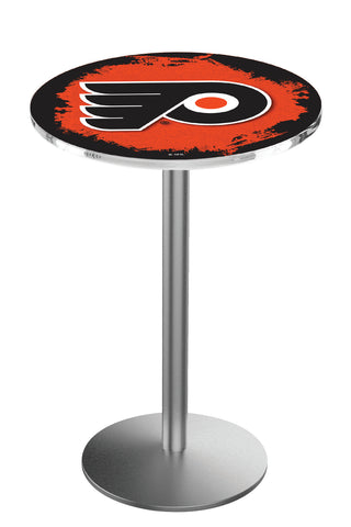 Philadelphia Flyers Pub Table W-orange Background