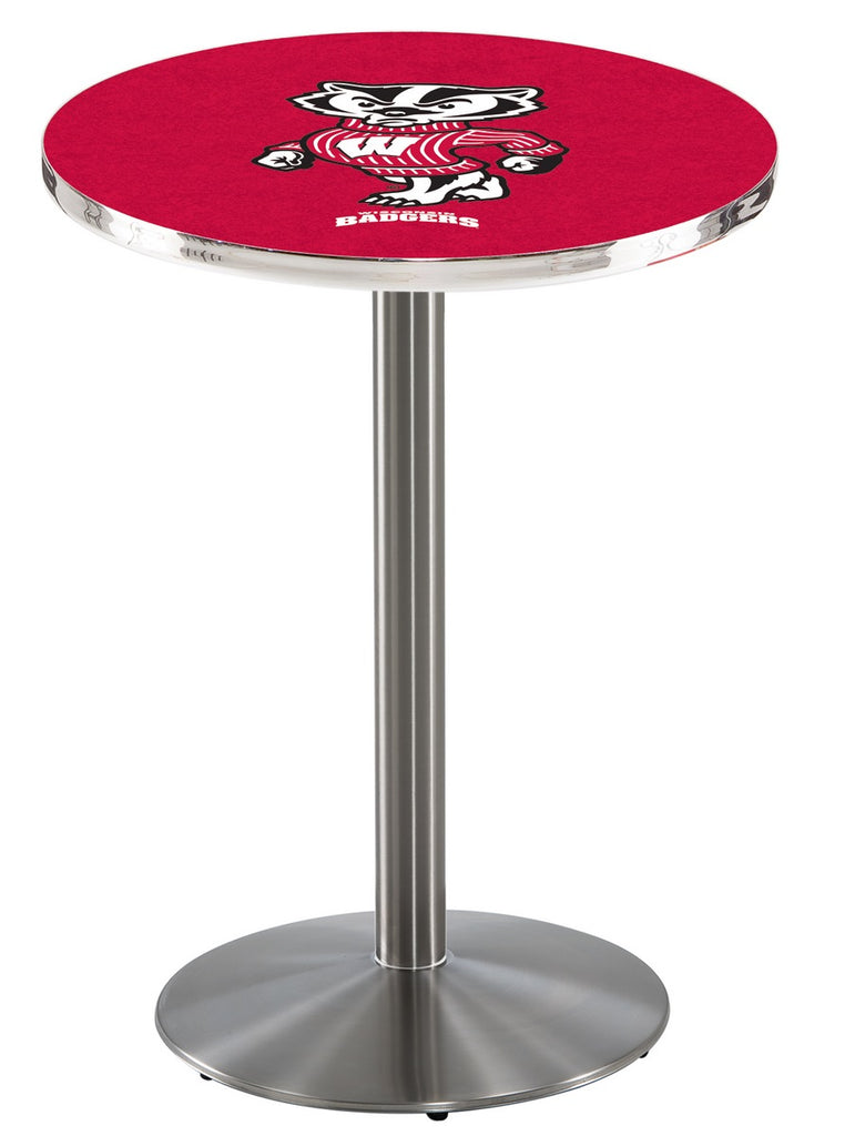 Wisconsin "badger" Pub Table