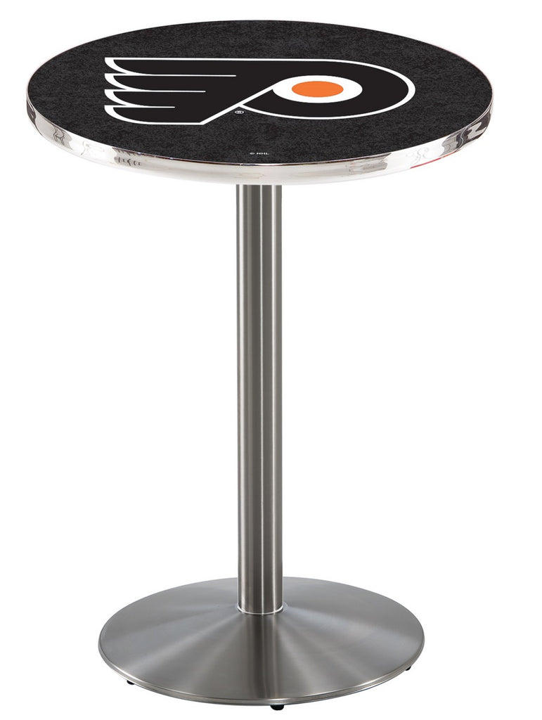 Philadelphia Flyers Pub Table W-black Background