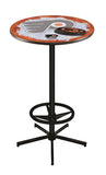 Philadelphia Flyers Pub Table W-orange Background