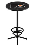 Philadelphia Flyers Pub Table W-black Background