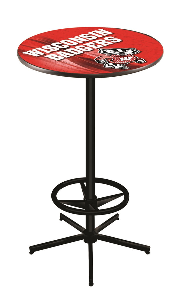 Wisconsin "badger" Pub Table