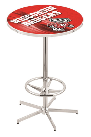 Wisconsin "badger" Pub Table