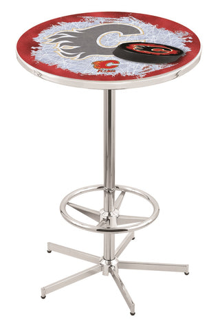 Calgary Flames Pub Table