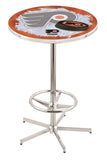 Philadelphia Flyers Pub Table W-orange Background